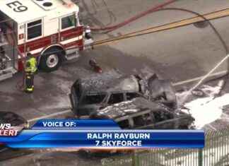 Car Catches Fire Outside Miami Edison Middle School: 1 in Critical Condition | WSVN 7News news-28102024-232937