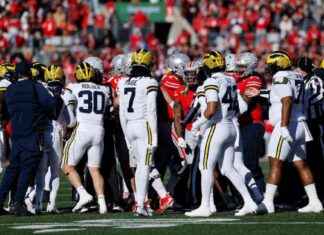 Michigan’s upset win over Ohio State sparks brawl – WSVN 7News | Miami News, Weather, Sports | Fort Lauderdale news-01122024-083229