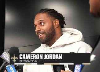 Cam Jordan discusses practice energy and facing Matthew Stafford in Rams vs. Saints NFL Week 13 news-01122024-171212
