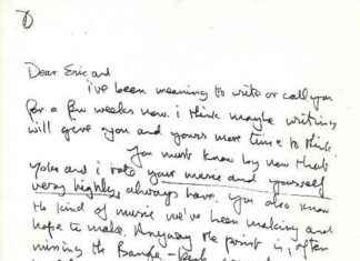 John Lennon’s Letter to Eric Clapton for New Supergroup For Sale news-02122024-181804