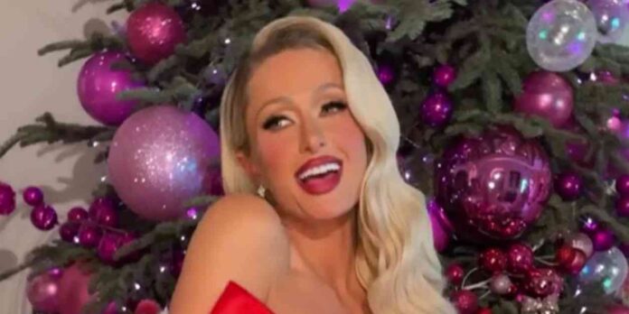 paris-hiltons-racy-christmas-photoshoot-my-presence-is-a-present