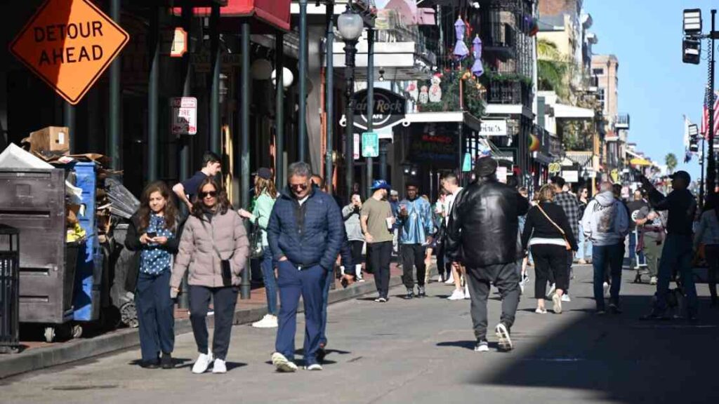 Bourbon Street Reopens With Lighter Crowds After New Orleans Incident News