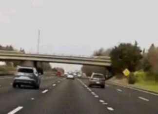 Shocking Video: Sacramento Driver Flies Off Overpass shocking-video-sacramento-driver-flies-off-overpass