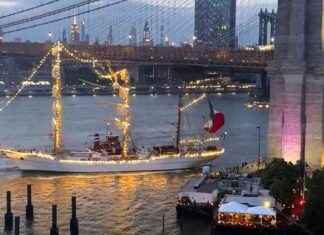Mexican Navy Sailboat Crash at Brooklyn Bridge: 19 Injured mexican-navy-sailboat-crash-at-brooklyn-bridge-19-njured