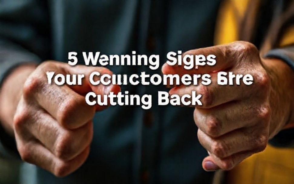 Understanding the Warning Signs of Declining Consumer Spending 3 5 Warning Signs Your Customers Are Cutting Back*