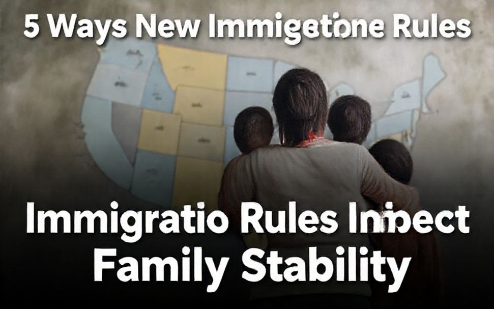 Understanding How Immigration Law Changes Impact Families 3 5 Ways New Immigration Rules Impact Family Stability*