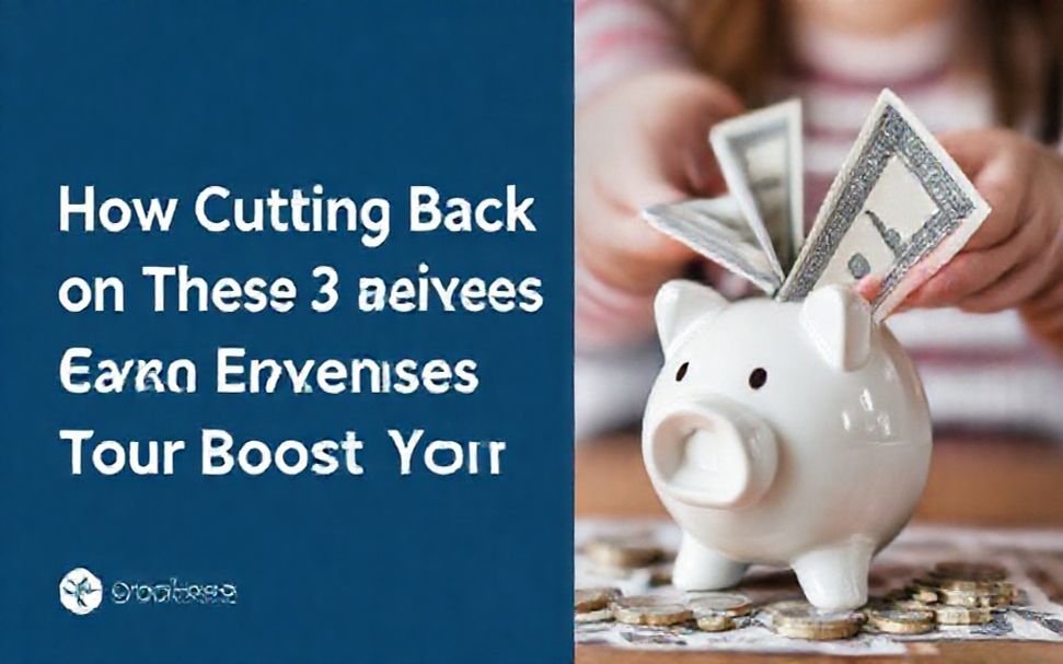 How Cutting Back on These 3 Expenses Can Boost Your Savings*