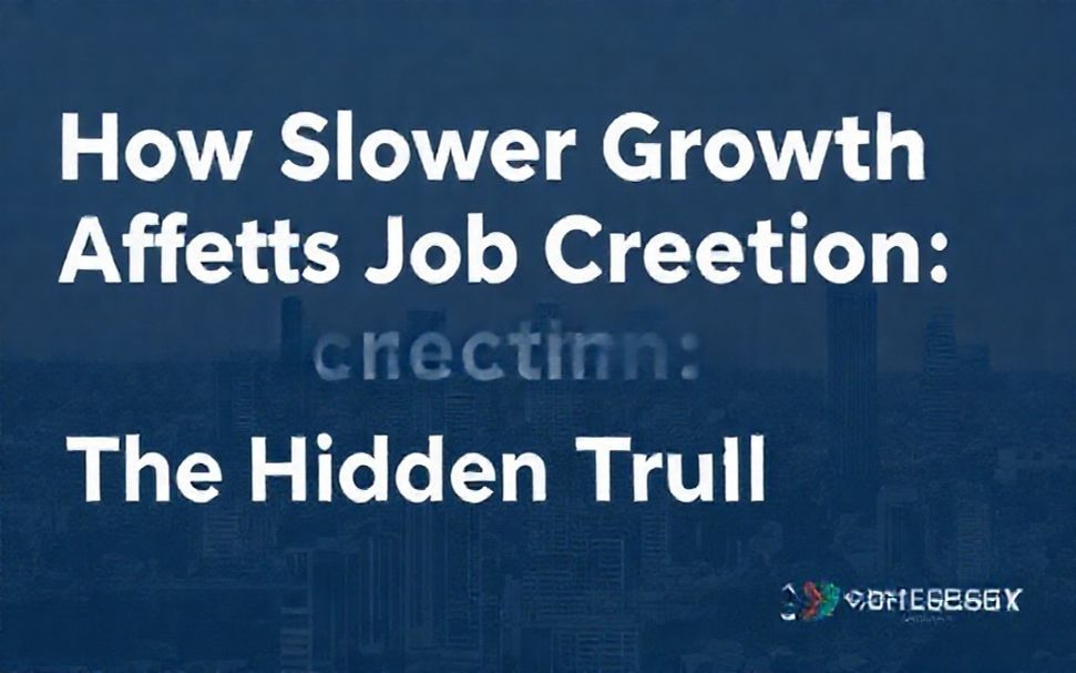 Slower Growth: How It Shapes Job Opportunities and Stability 1 How Slower Growth Affects Job Creation: The Hidden Truth*