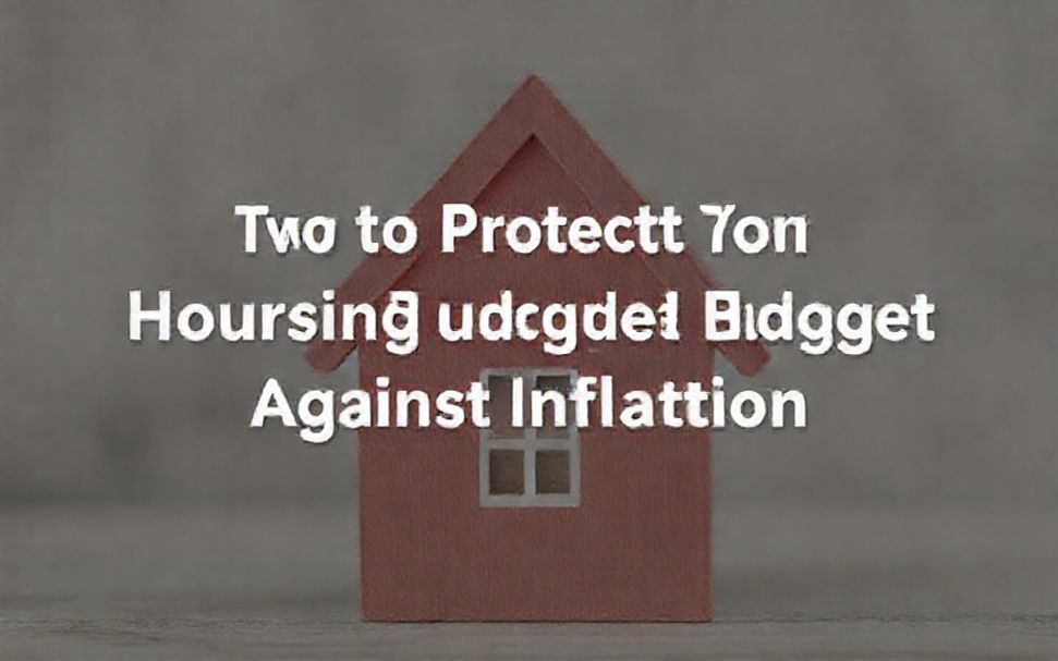 How to Protect Your Housing Budget Against Inflation*