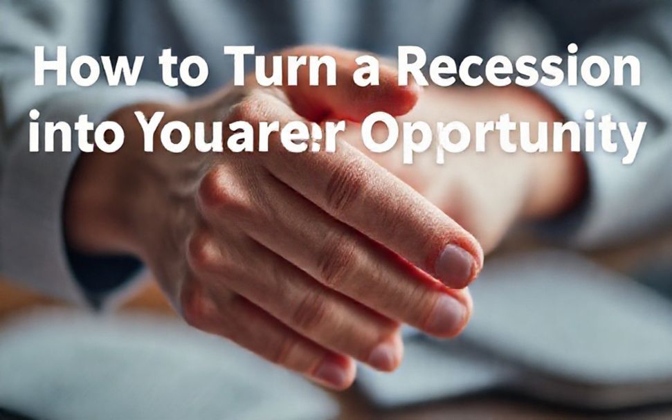 Navigating Job Searches in an Economic Slowdown 5 How to Turn a Recession into a Career Opportunity*