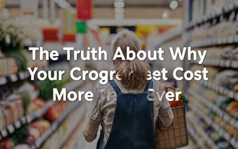 The Truth About Why Your Groceries Cost More Than Ever*