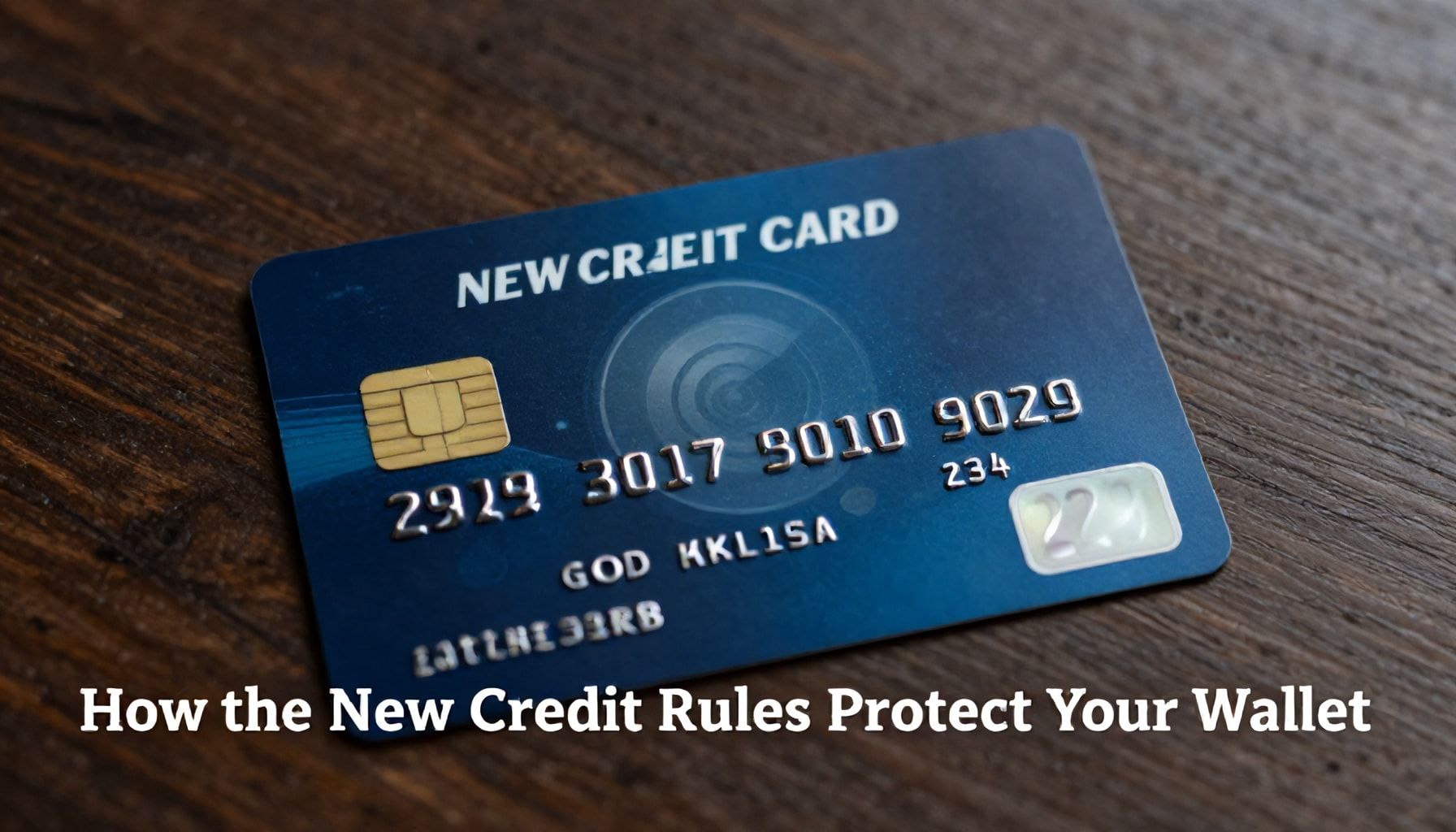 How the New Credit Card Rules Protect Your Wallet*