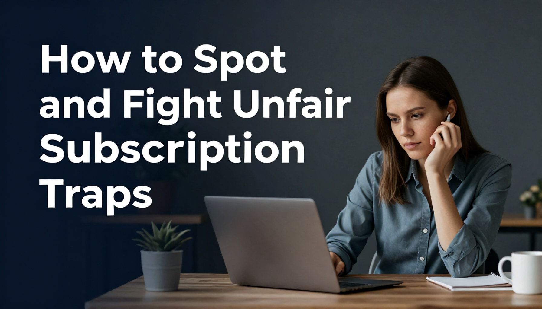 How to Spot and Fight Unfair Subscription Traps*
