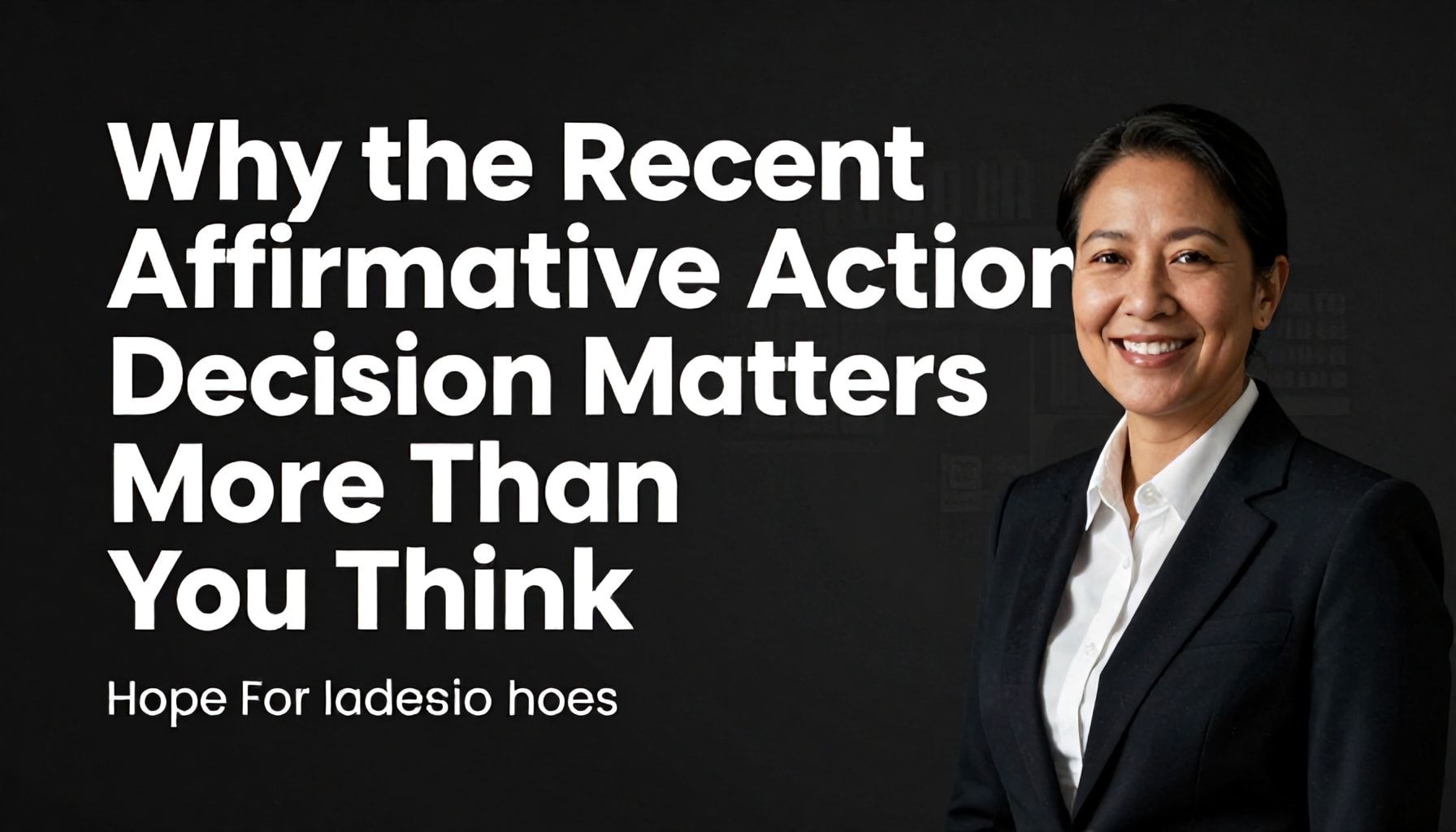 Understanding the Supreme Court's Latest Rulings and Their Impact 4 Why the Recent Affirmative Action Decision Matters More Than You Think