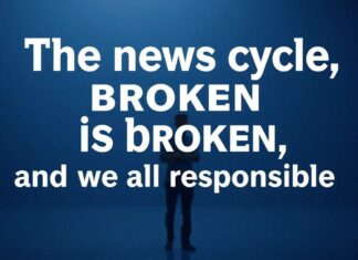 The News Cycle is Broken, and We’re All to Blame The news cycle is broken, and we're all responsible.