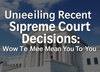 Unveiling Recent Supreme Court Decisions: What They Mean for You Unveiling Recent Supreme Court Decisions: What They Mean for You